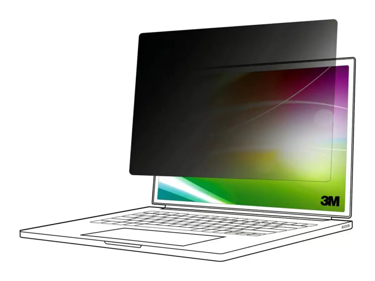 3M BP133W1E - Blickschutzfilter für Notebook - heller Bildschirm, 16:10 - klebend - 33.7 cm (13.3