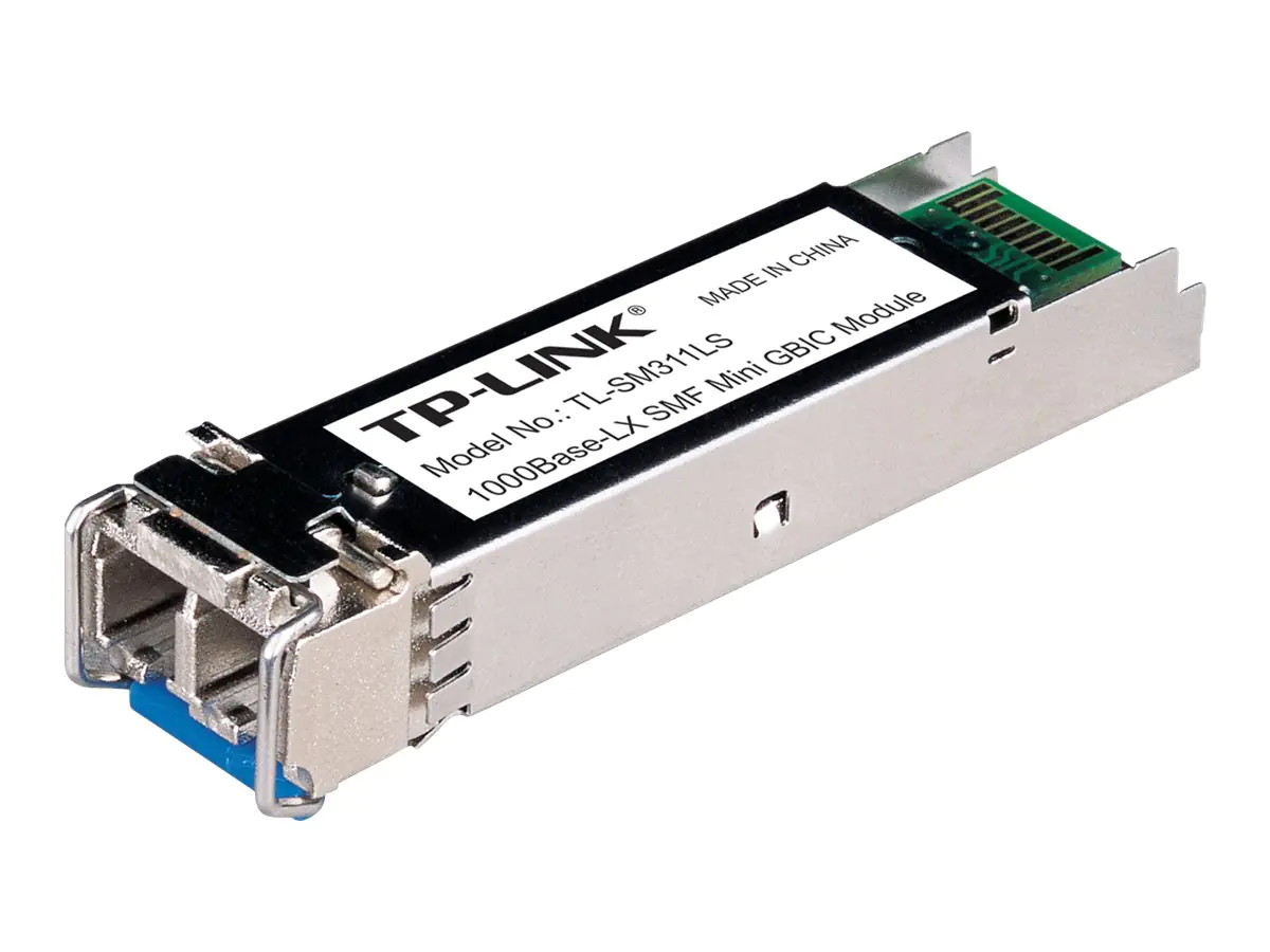 TP-Link TL-SM311LS - SFP (Mini-GBIC)-Transceiver-Modul - Glasfaser - LC Single-Modus - bis zu 10 km - 1310 nm - für P/N: TL-SG3452XP V1