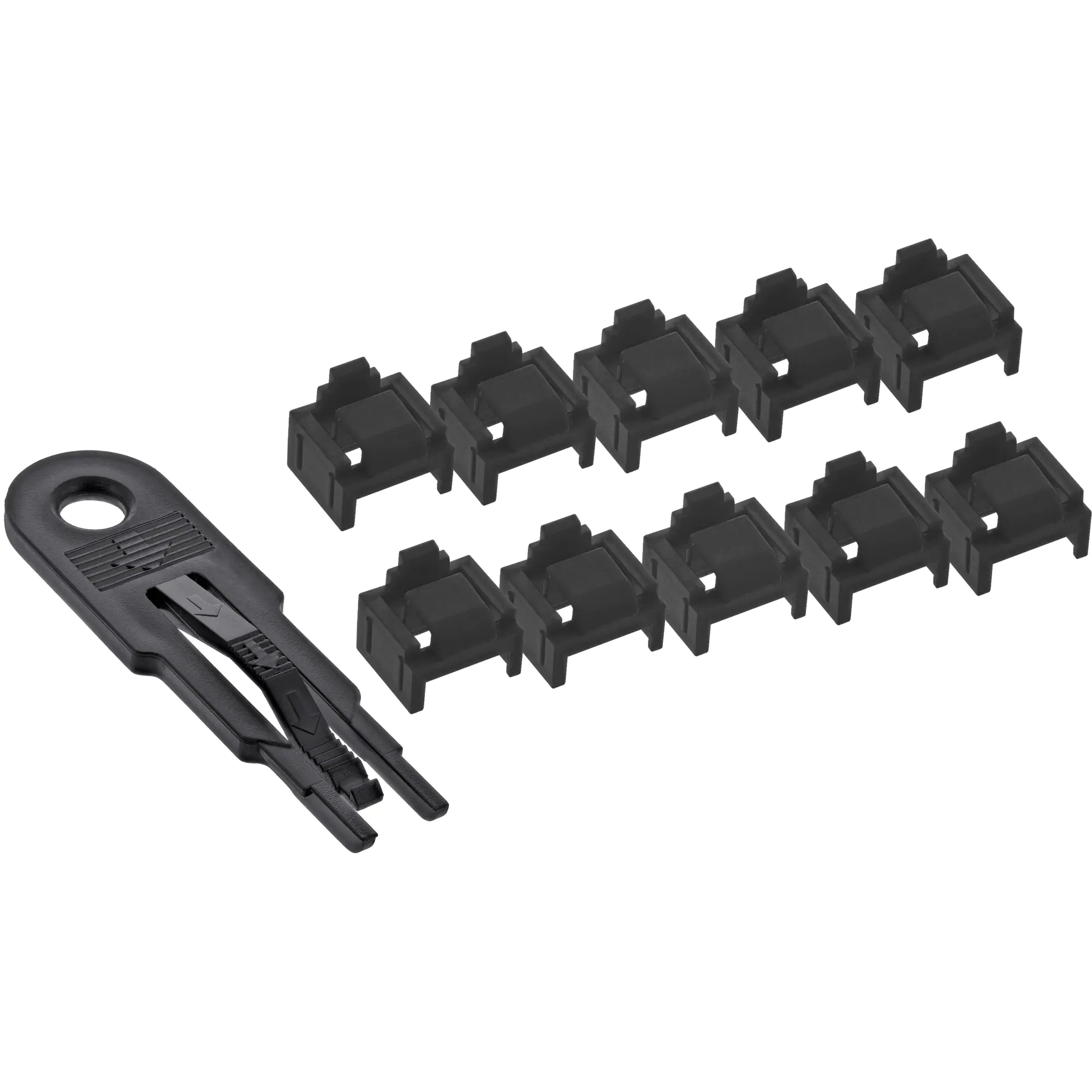 InLine - LAN-Portblocker - Schwarz (Packung mit 10) InLine - LAN-Portblocker - Schwarz (Packung mit 10)
