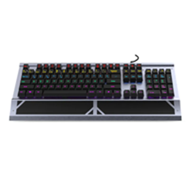 Cian Technology GmbH Inca IKG-444, Volle Größe (100%), Kabelgebunden, USB, Mechanischer Switch, RGB-LED, Grau