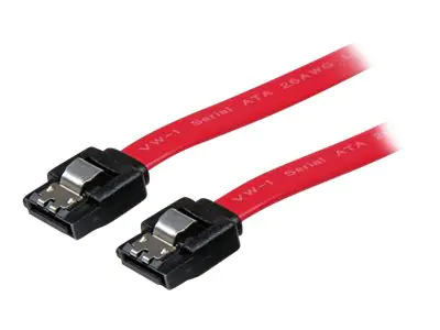 StarTech 20 cm einrastendes SATA-Kabel - S-ATA Anschlusskabel - Buchse/Buchse - SATA-Kabel - Serial ATA 150/300/600 - SATA (R) zu SATA (R) - 20 cm - eingerastet - Rot - für P/N: 10P6G-PCIE-SATA-CARD, 2P6G-PCIE-SATA-CARD, 4P6G-PCIE-SATA-CARD, 6P6G-PCIE-SAT