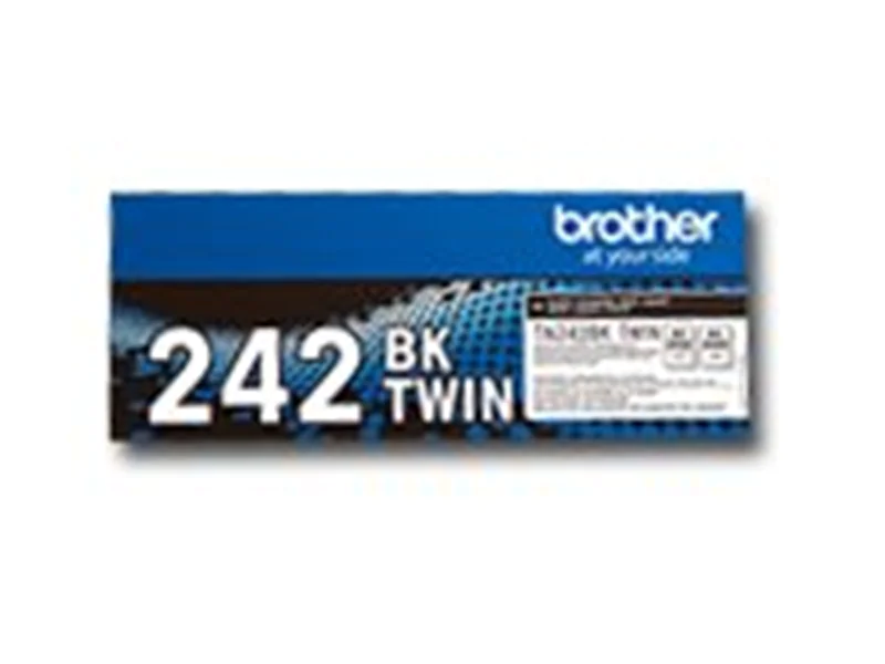Brother TN242 BKTWIN - 2er-Pack - Schwarz - original TN242BKTWIN
