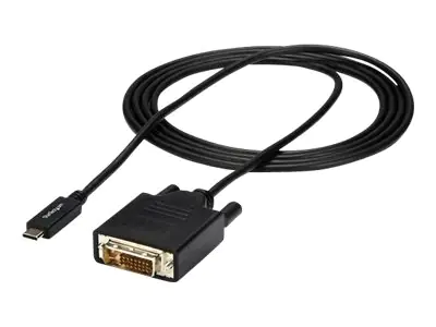 StarTech USB-C auf DVI Adapterkabel - USB Typ-C auf DVI Konverter / Adapter - 2m - 1920x1200 - Externer Videoadapter - USB-C - DVI StarTech USB-C auf DVI Adapterkabel - USB Typ-C auf DVI Konverter / Adapter - 2m - 1920x1200 - Externer Videoadapter - USB-C - DVI
