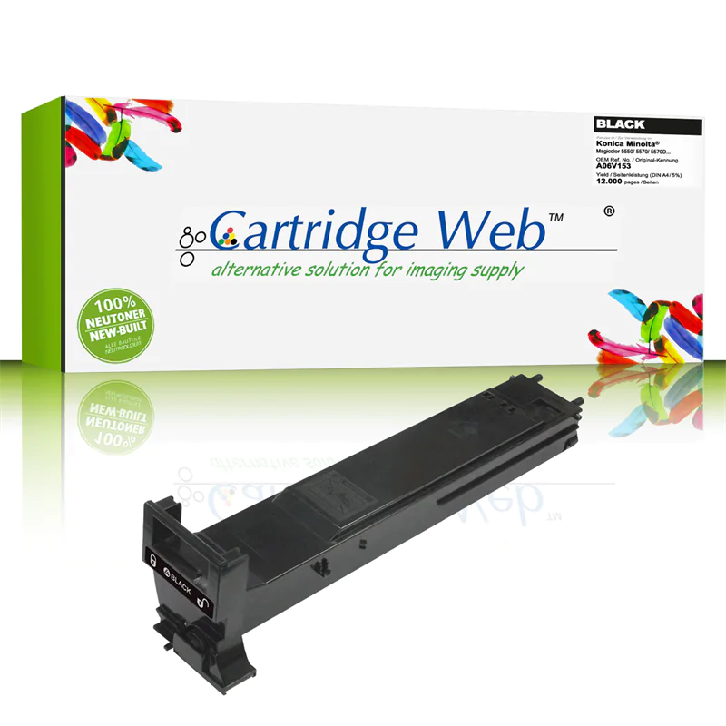 CartridgeWeb Toner kompatibel zu Konica Minolta A06V153 schwarz 12.000 Seiten 1 Stück
