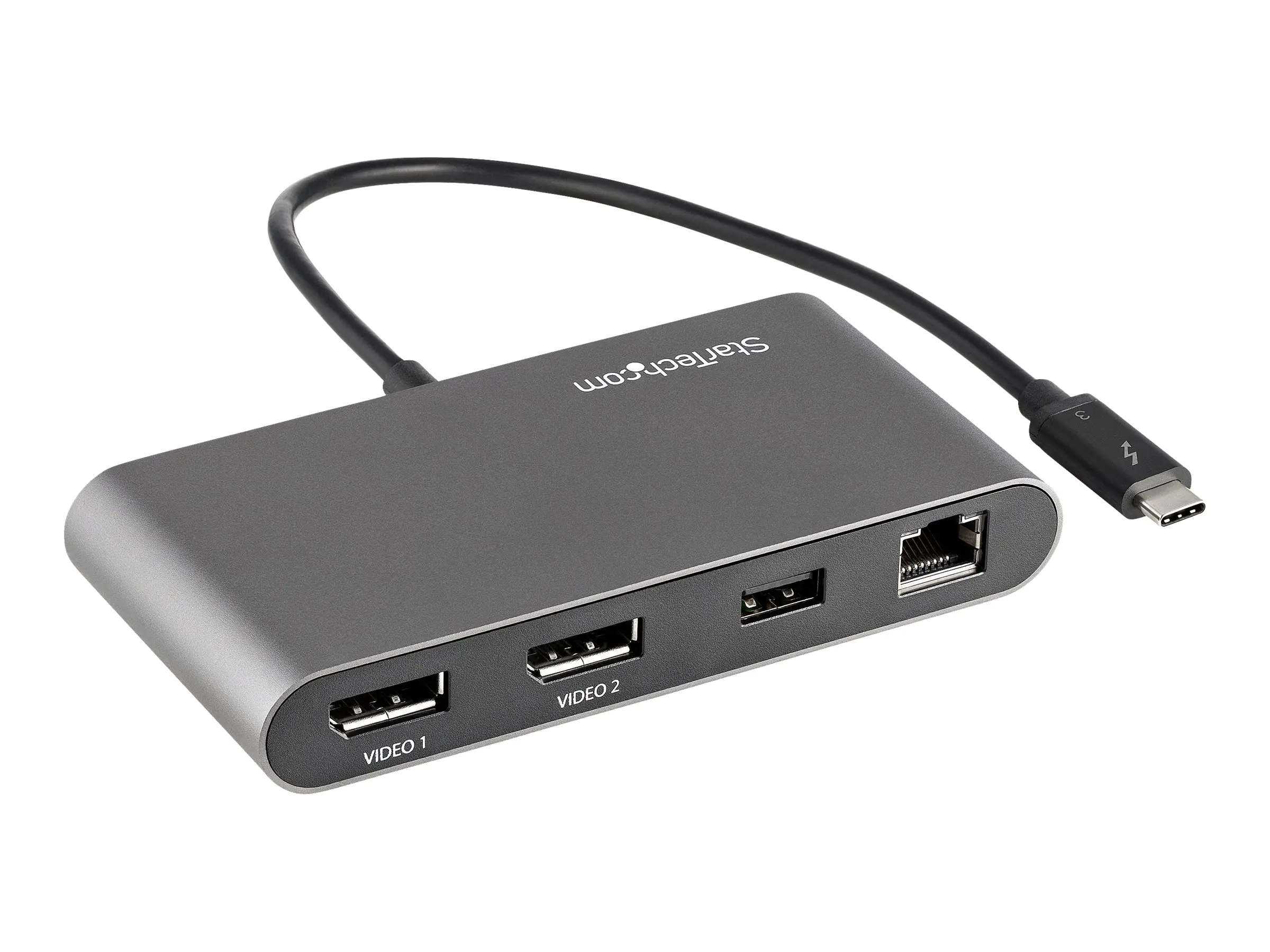 StarTech.com Thunderbolt 3 Mini Dock - Tragbare TB3DKM2DPL