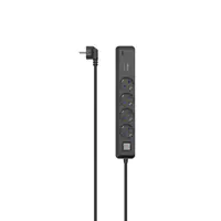 Hama - Steckdosenleiste - USB-C / USB-A 65W, PD, Switch - 250 V - 3680 Watt - Ausgangsanschlüsse: 4 - 1.4 m Schnur - Grau, Schwarz Hama - Steckdosenleiste - USB-C / USB-A 65W, PD, Switch - 250 V - 3680 Watt - Ausgangsanschlüsse: 4 - 1.4 m Schnur - Grau, Schwarz