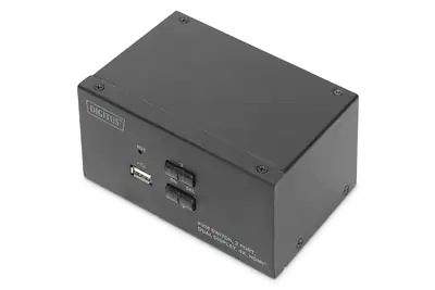 DIGITUS DS-12860 - KVM-/Audio-/USB-Switch - 2 x KVM/Audio/USB - 1 lokaler Benutzer - Desktop DIGITUS DS-12860 - KVM-/Audio-/USB-Switch - 2 x KVM/Audio/USB - 1 lokaler Benutzer - Desktop