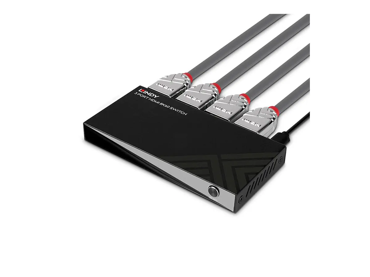 Lindy Video/Audio-Schalter - 8K60 - 3 x HDMI 38369