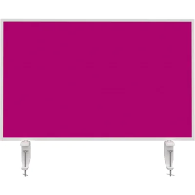 magnetoplan® Tischtrennwand VarioPin 80 x 50 cm (B x H) 2cm schwer entflammbar pink magnetoplan® Tischtrennwand VarioPin 80 x 50 cm (B x H) 2cm schwer entflammbar pink