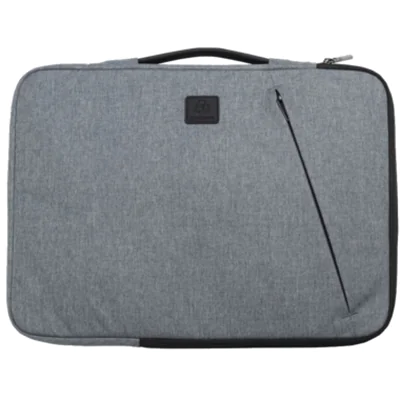 Exacompta Notebookhülle Sleeve 41 x 31 x 2,5 cm (B x H x T) Minifronttasche mit Reißverschluss Polyester, 100 % recycelt business grau Exacompta Notebookhülle Sleeve 41 x 31 x 2,5 cm (B x H x T) Minifronttasche mit Reißverschluss Polyester, 100 % recycelt business grau