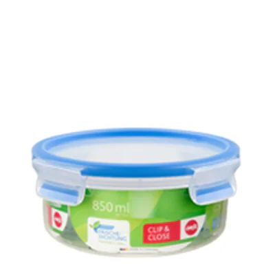 EMSA Frischhaltedose CLIP & CLOSE 0.85 Liter transparent transportsicherer