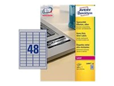 Avery Zweckform Etikett L6009-100 45,7x21,2mm Typenschild 4.800St.