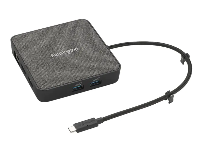 Kensington MD120U4 - Dockingstation - USB-C / USB4 / Thunderbolt 3 / Thunderbolt 4 - 2 x HDMI - 1GbE, 2.5GbE Kensington MD120U4 - Dockingstation - USB-C / USB4 / Thunderbolt 3 / Thunderbolt 4 - 2 x HDMI - 1GbE, 2.5GbE