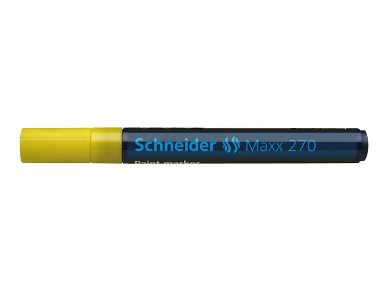 Schneider Lackmarker Maxx 270 127005 1-3mm Rundspitze gelb