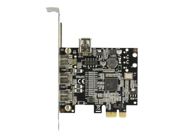 Delock PCI Express Card > 3 x external FireWire 89864