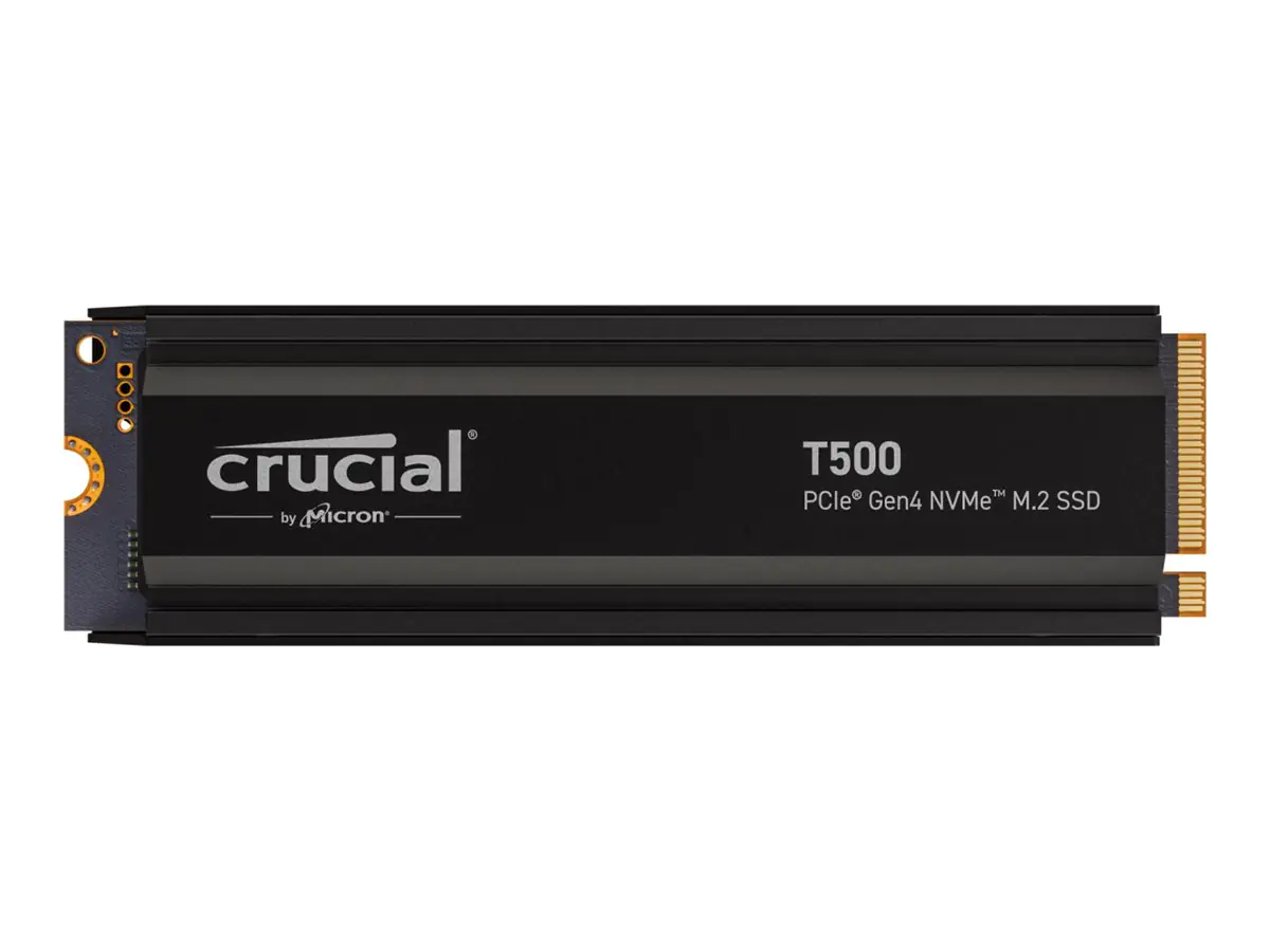 Crucial T500 - SSD - 2 TB - intern - PCIe 4.0 (NVMe) CT2000T500SSD5