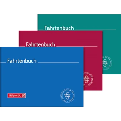 BRUNNEN Fahrtenbuch 10-10141 DIN A6 40Blatt BRUNNEN Fahrtenbuch 10-10141 DIN A6 40Blatt