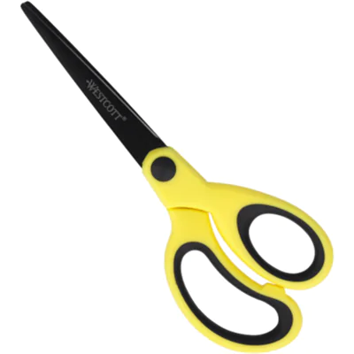 Westcott Bastelschere NEON Colour 172mm Stahl gelb Westcott Bastelschere NEON Colour 172mm Stahl gelb