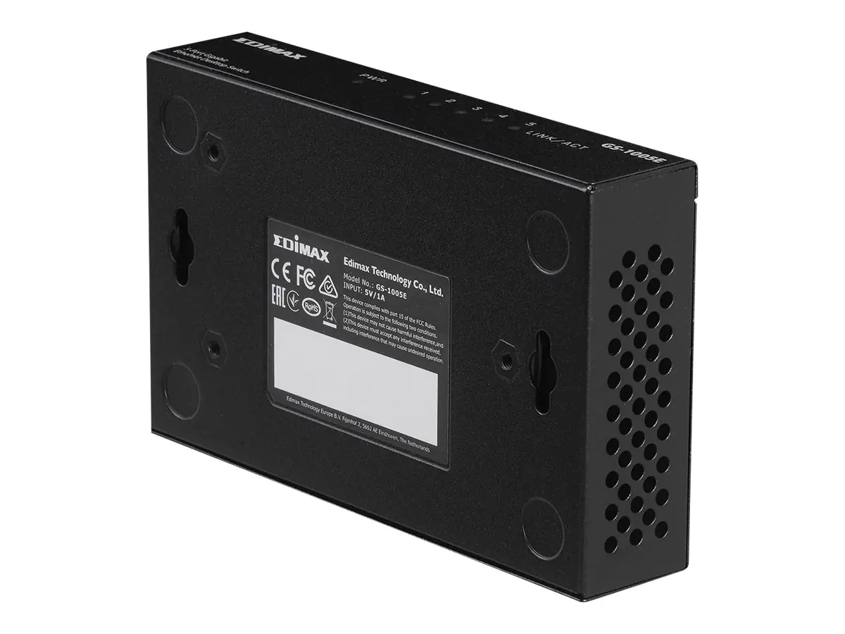 Edimax GS-1005E - Switch - unmanaged - 5 x 10/100/1000 - Desktop