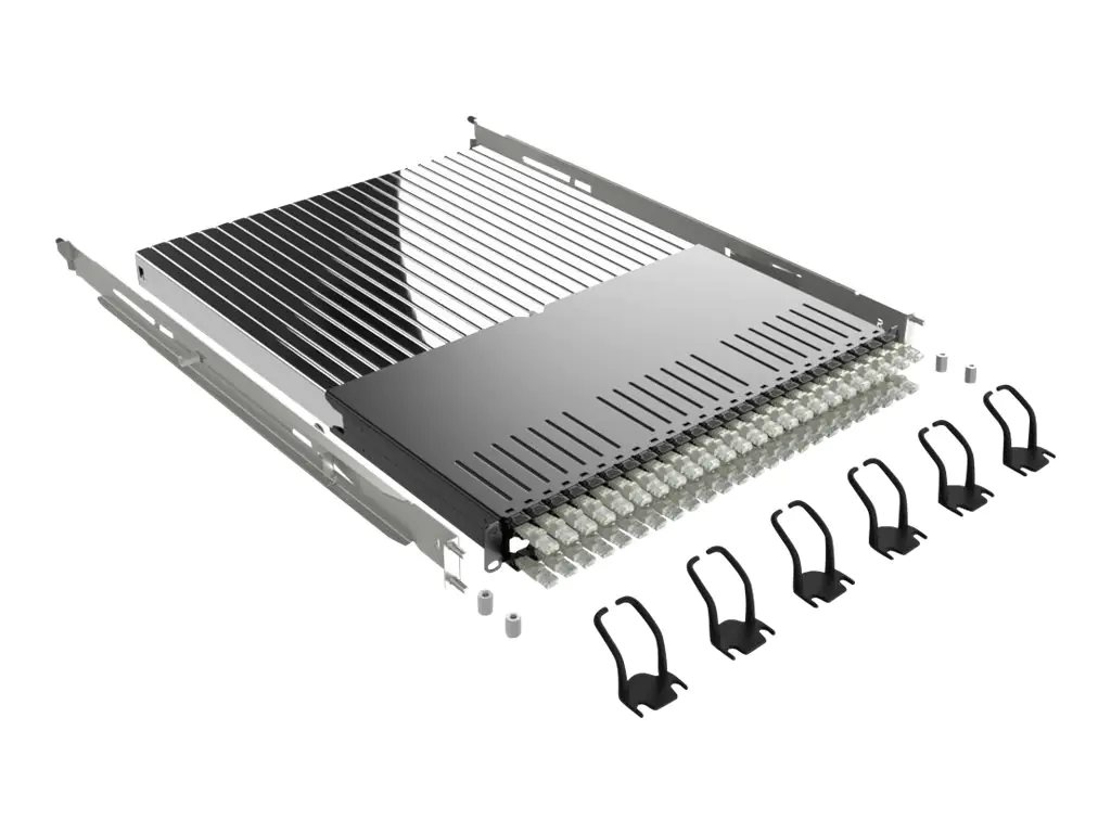 PATCHBOX PLUS+ - Kabeleinzugssystem - CAT 6a - STP - RAL 9005 PATCHBOX PLUS+ - Kabeleinzugssystem - CAT 6a - STP - RAL 9005
