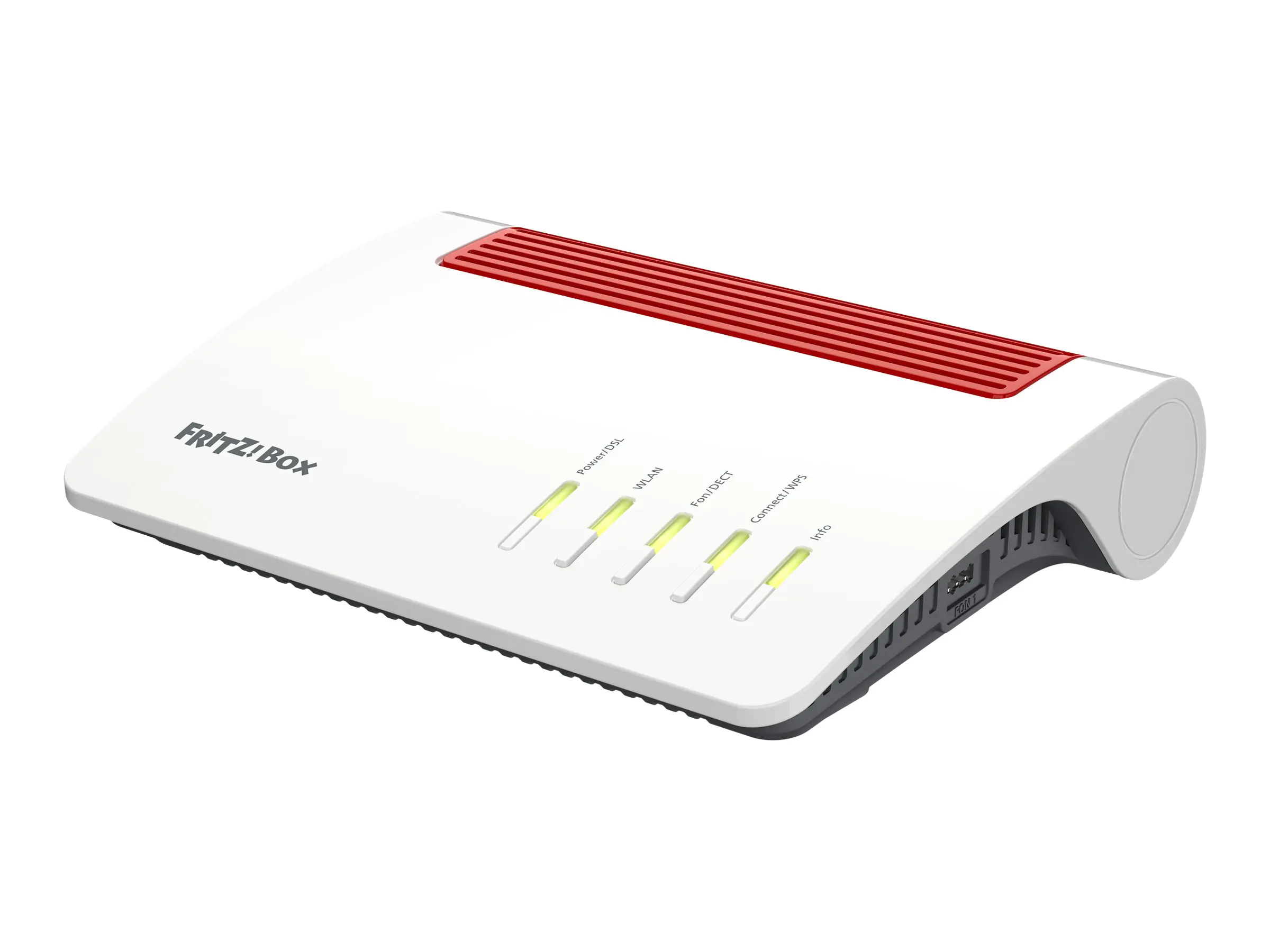 AVM FRITZ!Box 7590 AX - Wireless Router - DSL-Modem 4-Port-Switch - 1GbE - Wi-Fi 6 - Dual-Band - VoIP-Telefonadapter (DECT) AVM FRITZ!Box 7590 AX - Wireless Router - DSL-Modem 4-Port-Switch - 1GbE - Wi-Fi 6 - Dual-Band - VoIP-Telefonadapter (DECT)