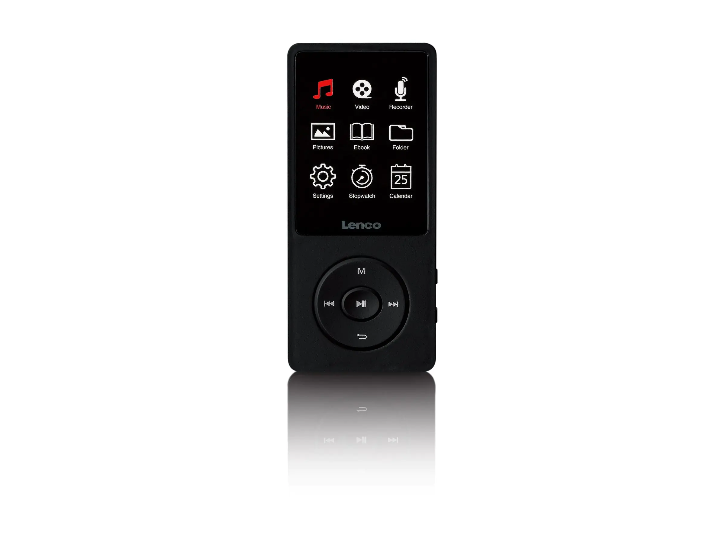 Lenco XEMIO-669 - Digital Player - 8 GB - Schwarz XEMIO-669BK