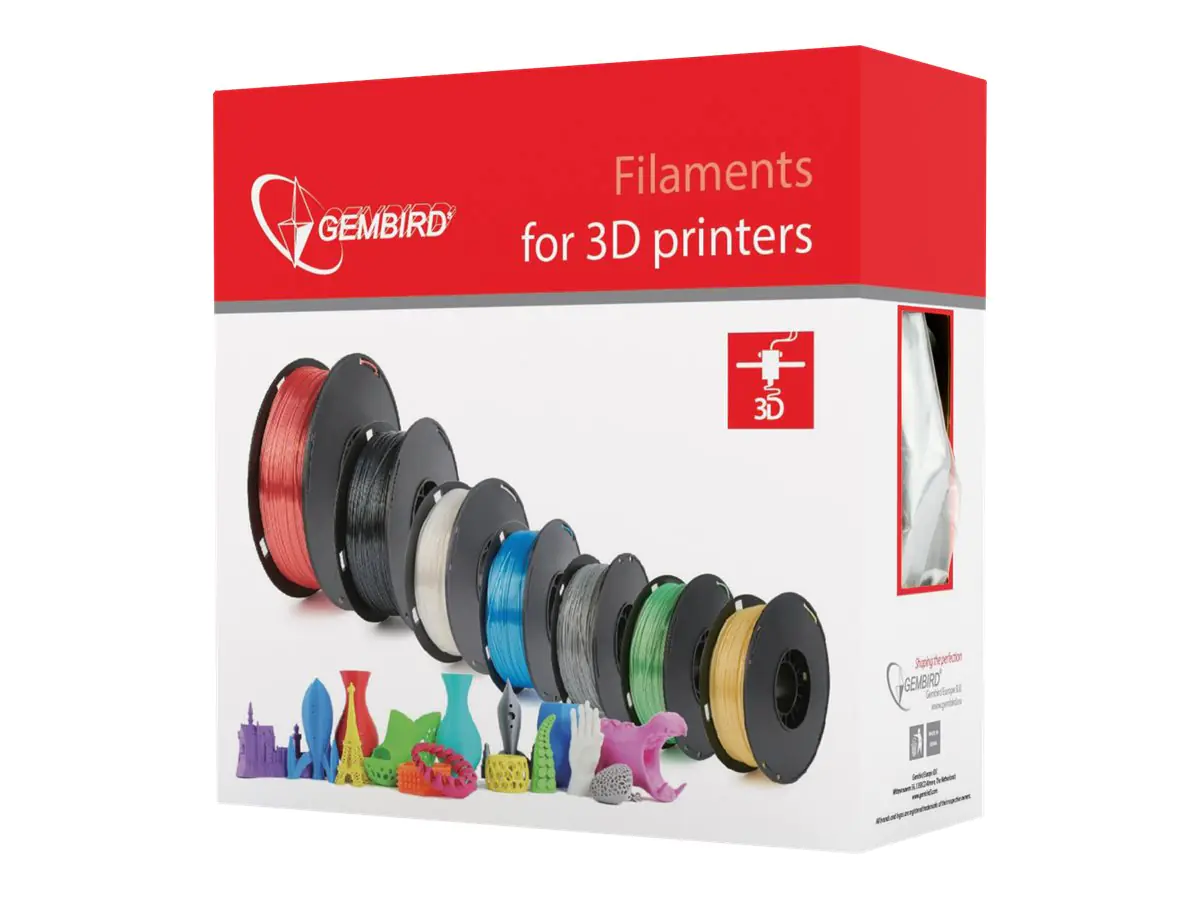 Gembird - Fluoreszierend grün - 1 kg - 400 m - ABS-Filament (3D) Gembird - Fluoreszierend grün - 1 kg - 400 m - ABS-Filament (3D)