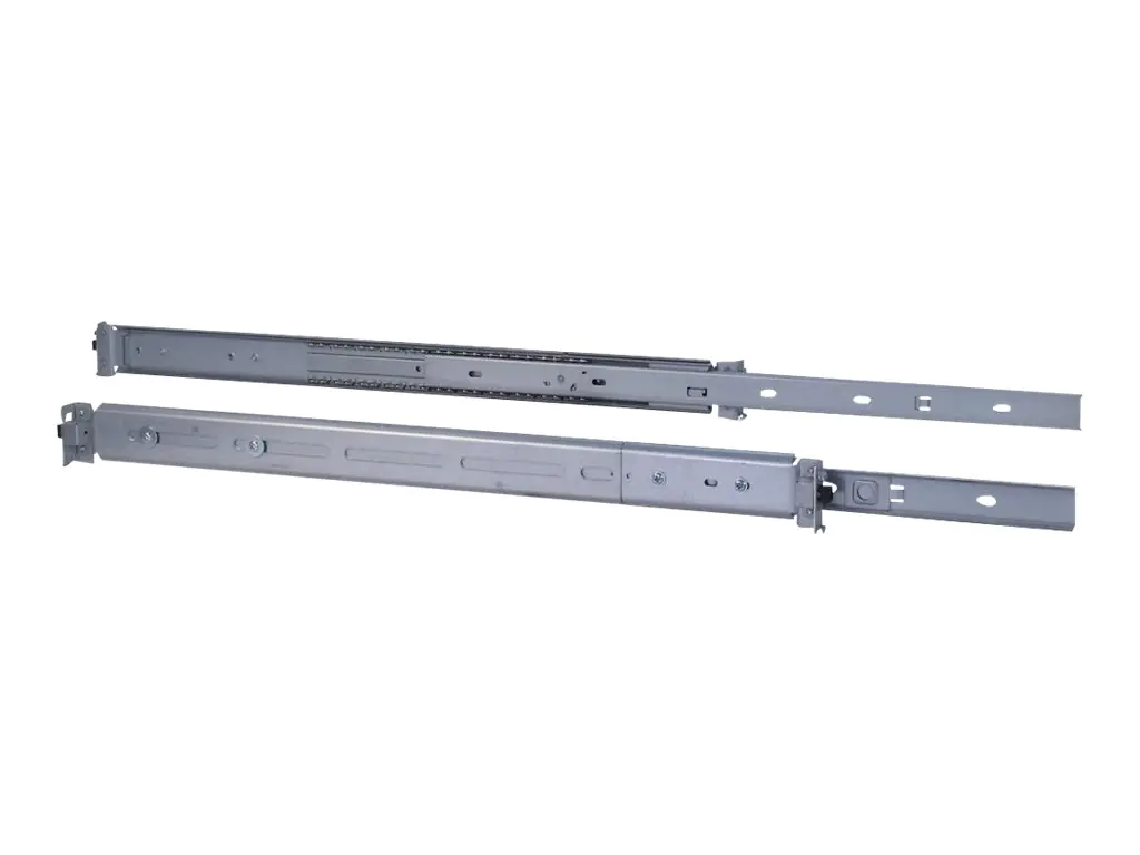 Inter-Tech - Teleskopische Gleiter für Rack - Grau - 2U - 48.3 cm (19")