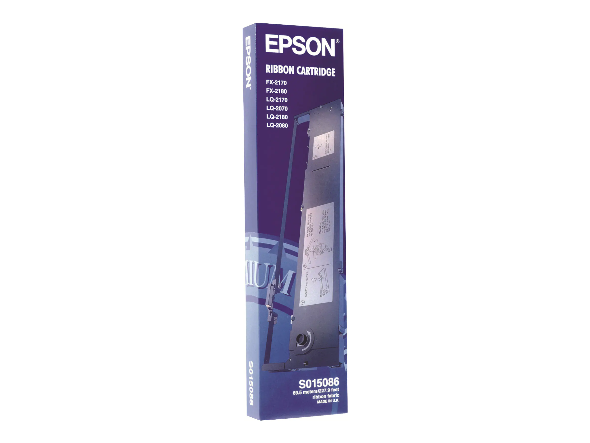 Epson Schwarz - Textilband - für FX 2170, 2180 C13S015086
