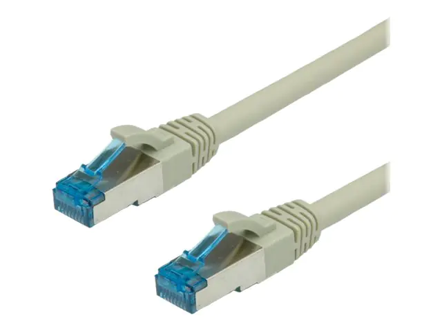 VALUE Patchkabel S/FTP RJ45 (M)- RJ45(M) Cat 6a grau 10m 21.99.0867 VALUE Patchkabel S/FTP RJ45 (M)- RJ45(M) Cat 6a grau 10m 21.99.0867