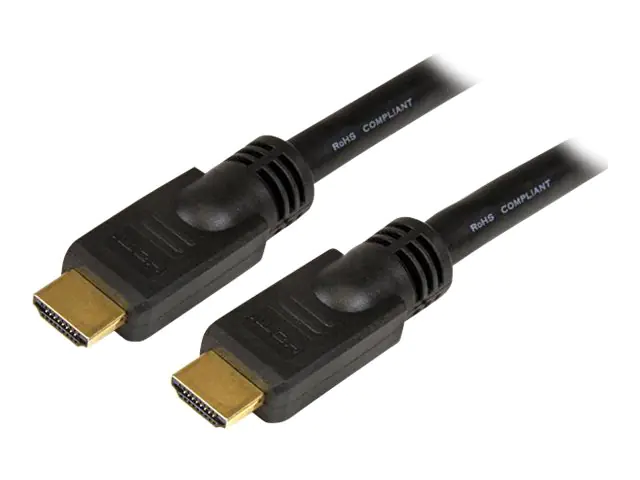 StarTech High-Speed-HDMI-Kabel 10m - HDMI Verbindungskabel Ultra HD 4k x 2k mit vergoldeten Kontakten - HDMI Anschlusskabel (St/St) - HDMI-Kabel - HDMI männlich zu HDMI männlich - 10 m - Schwarz StarTech High-Speed-HDMI-Kabel 10m - HDMI Verbindungskabel Ultra HD 4k x 2k mit vergoldeten Kontakten - HDMI Anschlusskabel (St/St) - HDMI-Kabel - HDMI männlich zu HDMI männlich - 10 m - Schwarz