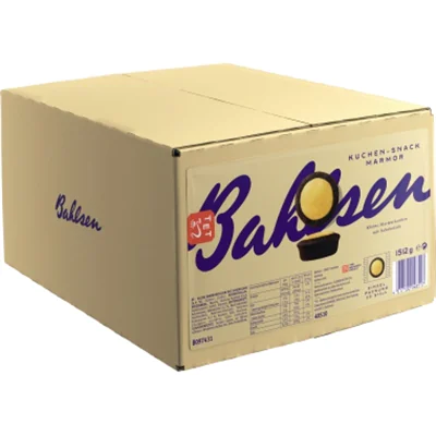 Bahlsen Kuchen Marmor 55 x 27,5 g/Pack. Bahlsen Kuchen Marmor 55 x 27,5 g/Pack.