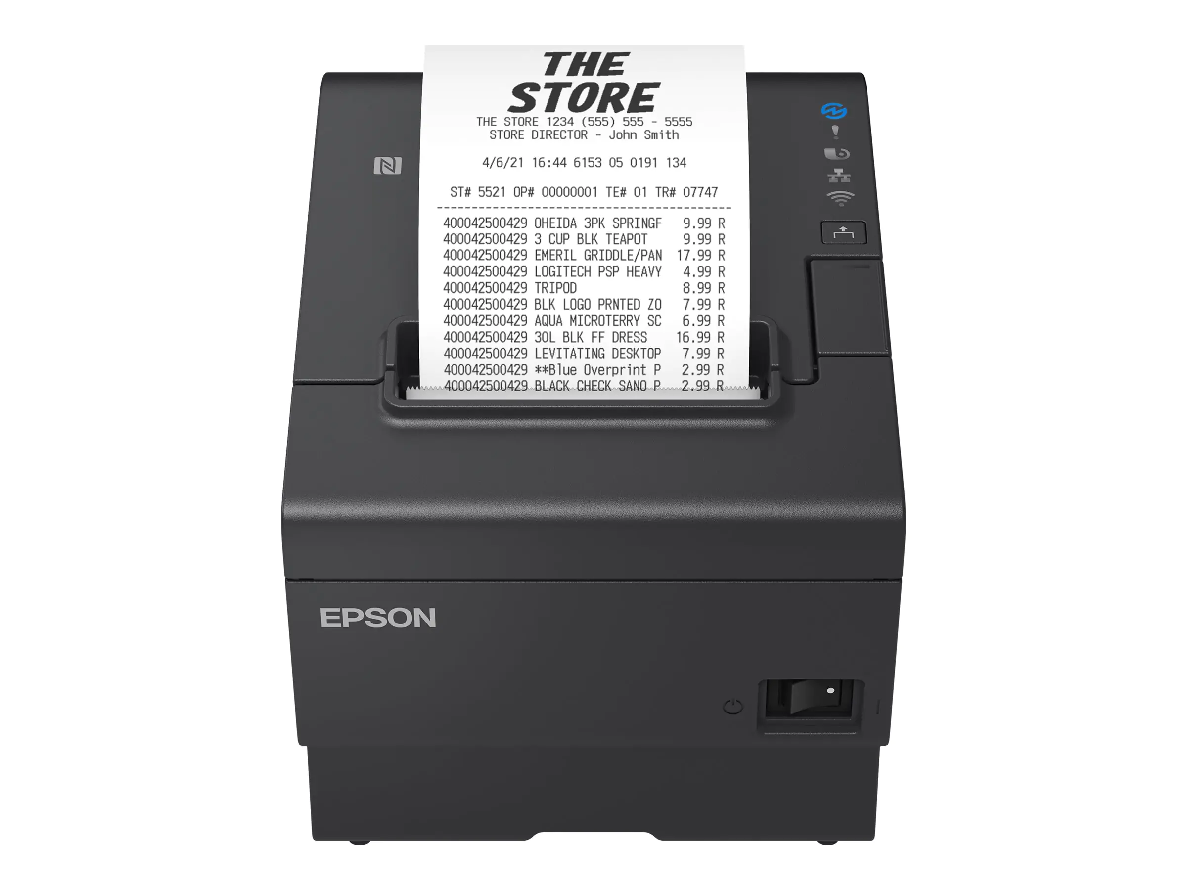 Epson TM T88VII (132) - Belegdrucker - Thermozeile - Rolle (7,95 cm) C31CJ57132