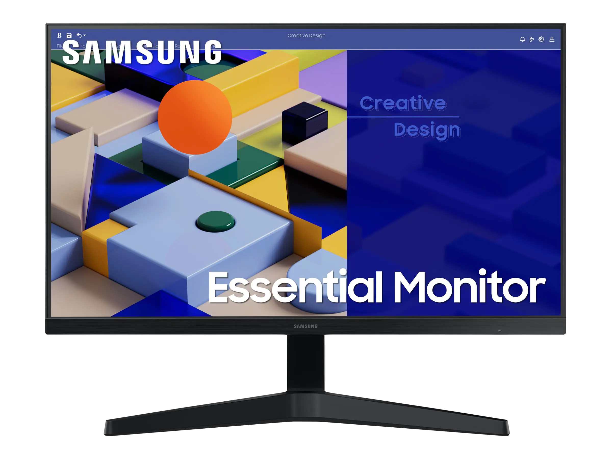 Samsung S27C314EAU - S31C Series - LED-Monitor - 68 cm (27") - 1920 x 1080 Full HD (1080p) @ 75 Hz - IPS - 250 cd/m² - 1000:1 - 5 ms - HDMI, VGA - Schwarz Samsung S27C314EAU - S31C Series - LED-Monitor - 68 cm (27") - 1920 x 1080 Full HD (1080p) @ 75 Hz - IPS - 250 cd/m² - 1000:1 - 5 ms - HDMI, VGA - Schwarz
