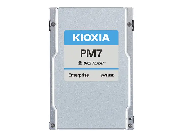 Kioxia PM7-V Series KPM7VVUG6T40 - SSD - Enterprise, Mixed Use - verschlüsselt - 6400 GB - intern - 2.5" (6.4 cm)