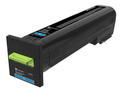 Lexmark - Cyan - Original - Tonerpatrone LCCP, LRP - für Lexmark CS820de, CS820dte, CS820dtfe Lexmark - Cyan - Original - Tonerpatrone LCCP, LRP - für Lexmark CS820de, CS820dte, CS820dtfe