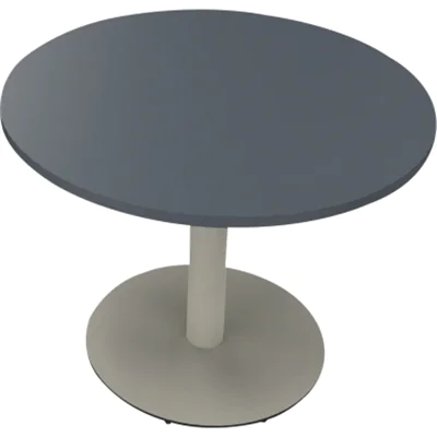 Bespr.ti. Rund Tellerfuß Rund 1000xH720 si/Lavagrau