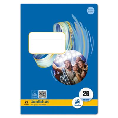 Staufen Schulheft Style Lineatur 26 kariert DIN A4 - Bürokleinmaterial - A4 040416026