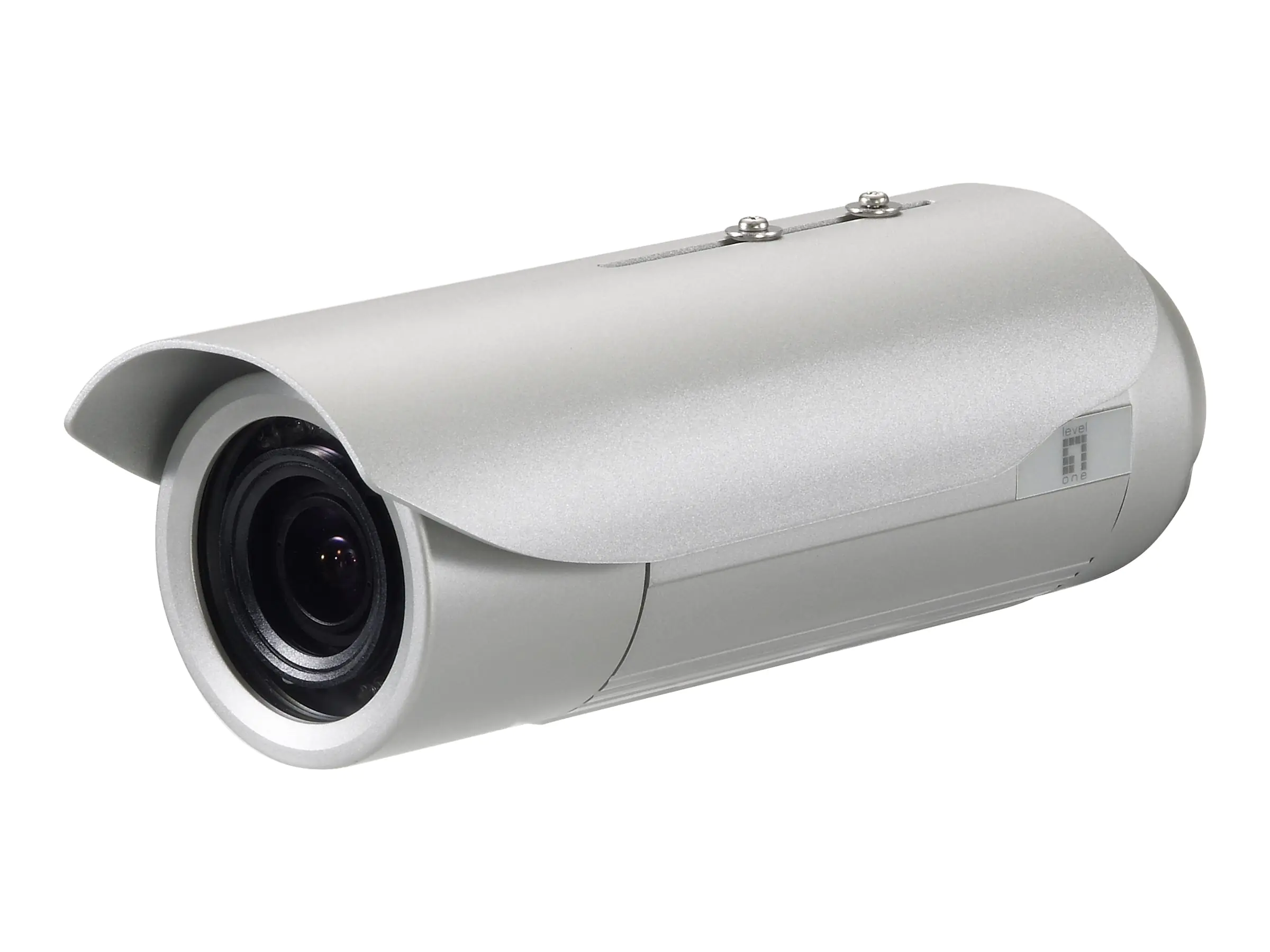 LevelOne Fixed Network Camera, 3-Megapixel, Outdoor, PoE 802.3af, Day & Night, IR LEDs, WDR, IP-Sicherheitskamera, Draußen, Kabelgebunden, CE, FCC, ONVIF, IP68, IK10, NEMA 4X, Wand, Silber FCS-5057
