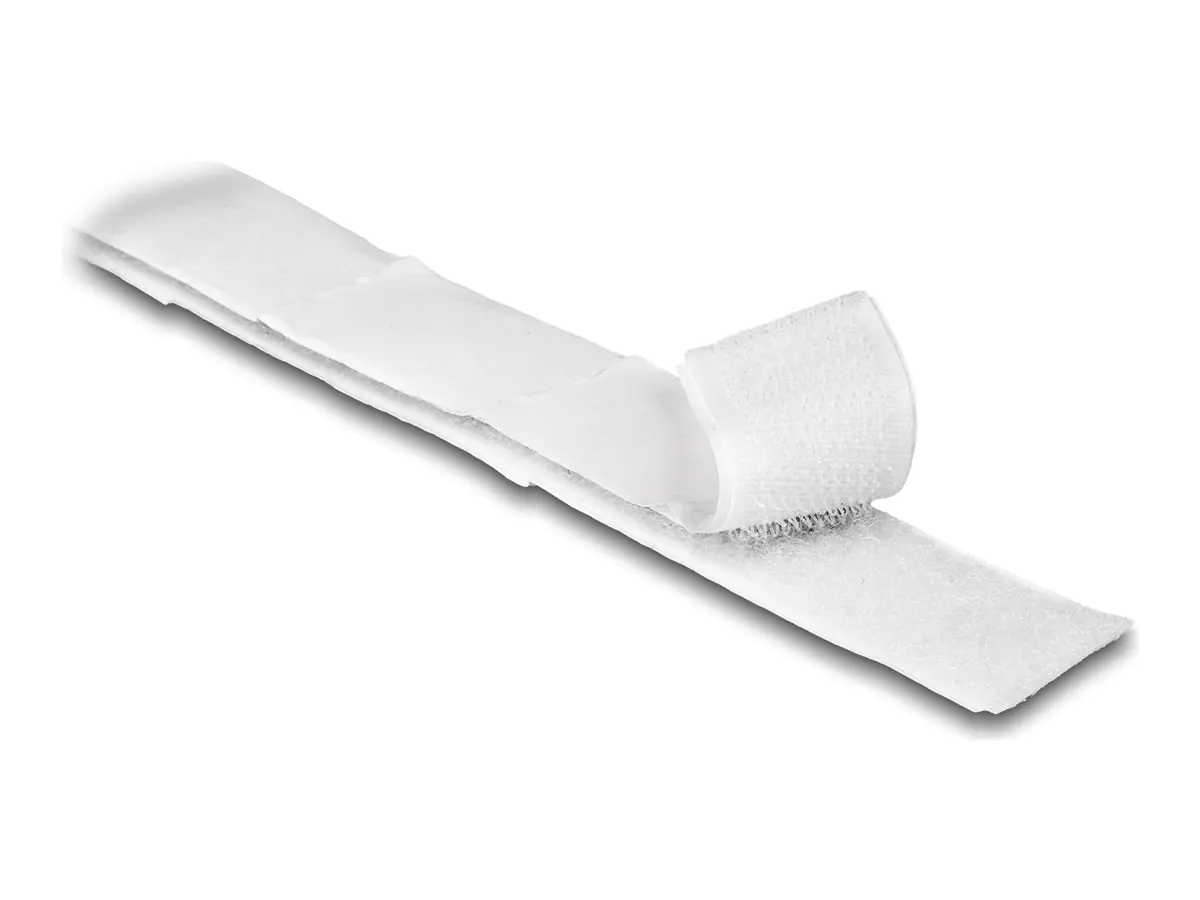 Delock Klettverschluss - selbstklebend - 5 m