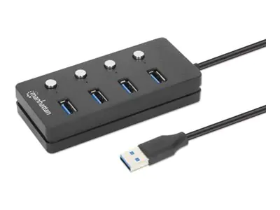 Manhattan Hub - 4 x USB 3.2 Gen 1 - Desktop