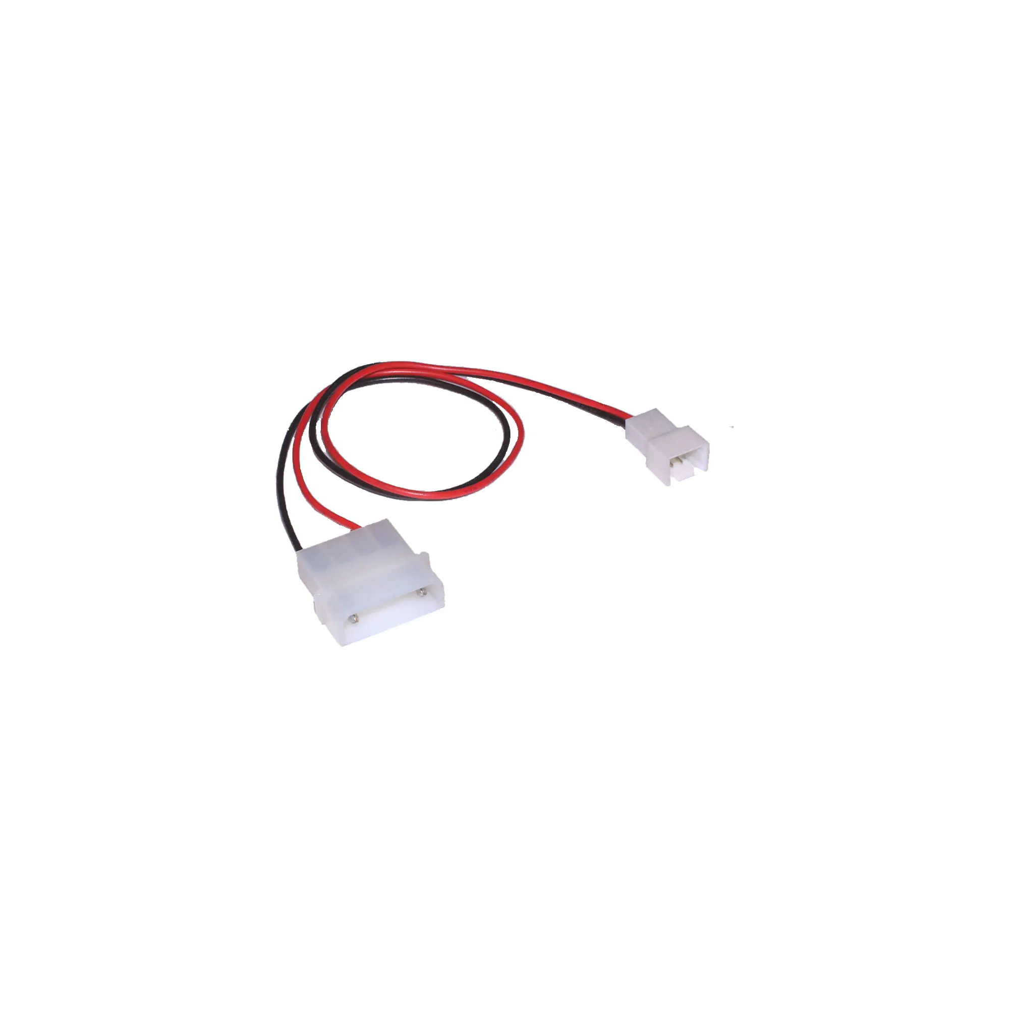 InLine - Netzkabel für Lüfter - interne Stromversorgung 4-polig, (nur für Lüfter) (M) zu 3-polige interne Spannungsversorgung 7 V (M) - 30 cm