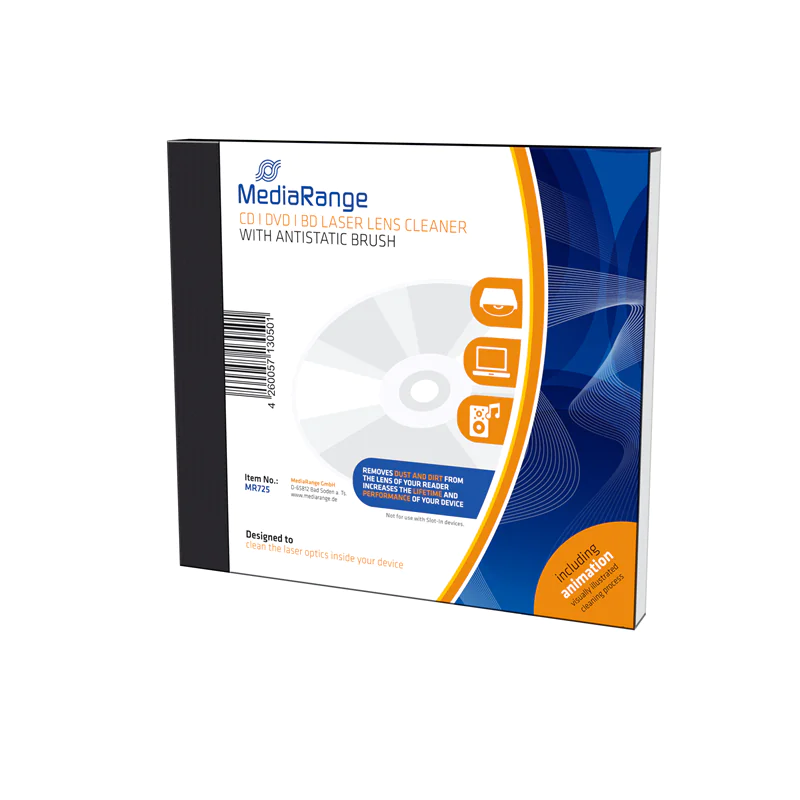 MediaRange - CD/DVD-Linsenreinigungs-Kit