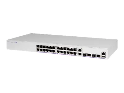 Alcatel-Lucent OmniSwitch OS6360-P48 - Switch - L3 - managed - 48 x 10/100/1000 (PoE+) + 2 x Combo Gigabit Ethernet/Gigabit SFP + 2 x 1 Gigabit / 10 Gigabit SFP+ (Uplink / Stacking) - an Rack montierbar - PoE+ (350 W)