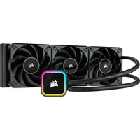 CORSAIR iCUE H150i RGB ELITE - Prozessor-Flüssigkeitskühlsystem - Kühlergröße: 360 mm - (für: AM4, sTRX4, LGA1155, LGA1150, LGA1151, LGA1156, LGA2011, LGA2066, LGA1200, LGA2011-3, LGA1700) - 120 mm