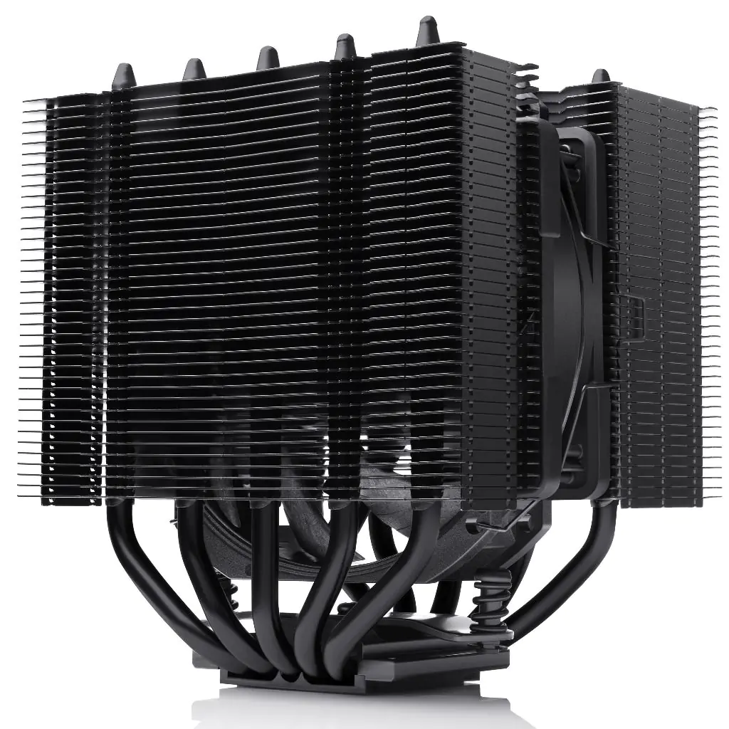 Noctua chromax.black NH-D12L - Prozessor-Luftkühler - (für: LGA1200, LGA1700, LGA1851, AM4, AM5, LGA1150, LGA1151, LGA1155, LGA1156) NH-D12L CHROMAX.BLACK