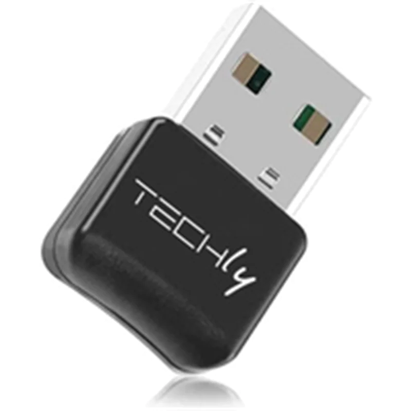 Techly IDATA USB-BLT5, USB-Receiver, 29 g, Schwarz IDATA-USB-BLT5
