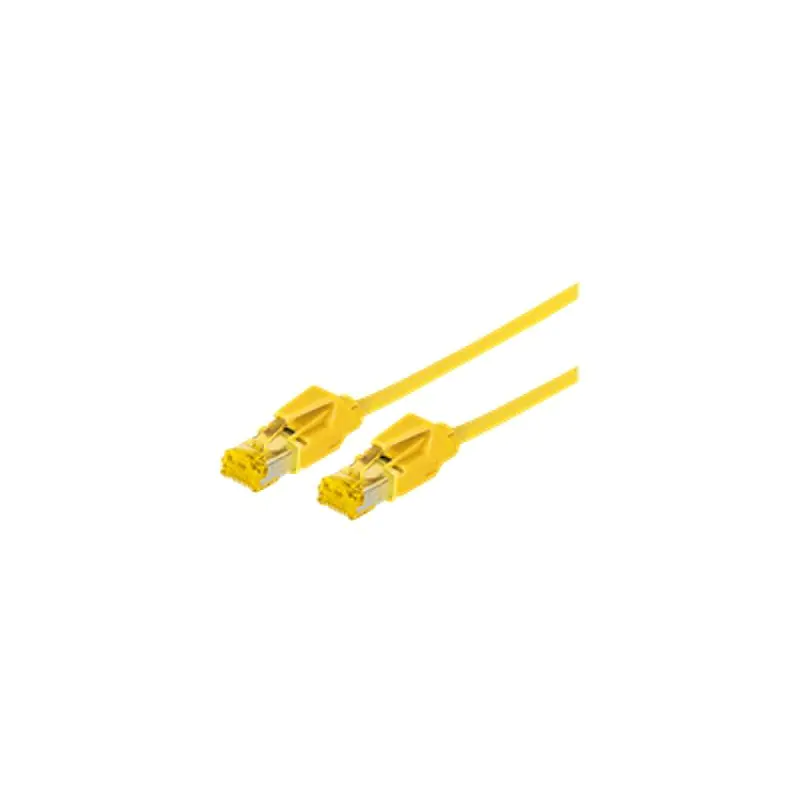 Tecline Patch-Kabel RJ-45 (M) RJ-45 (M) SFTP-Kabel CAT 6a 20 m Gelb 72220Y