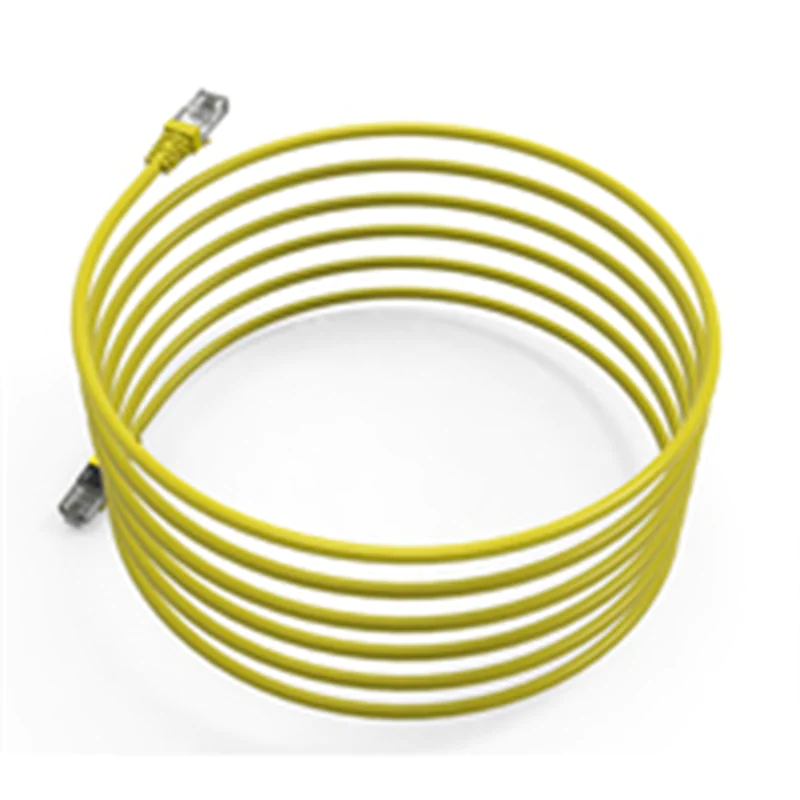 Cian Technology GmbH INCA Patchkabel ICAT6-05TS RJ45 Cat6 UTP Gelb 5.0m retail - Netzwerk - CAT 6