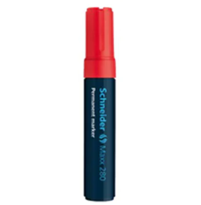 Schneider Permanentmarker Maxx 280 128002 4+12mm rot
